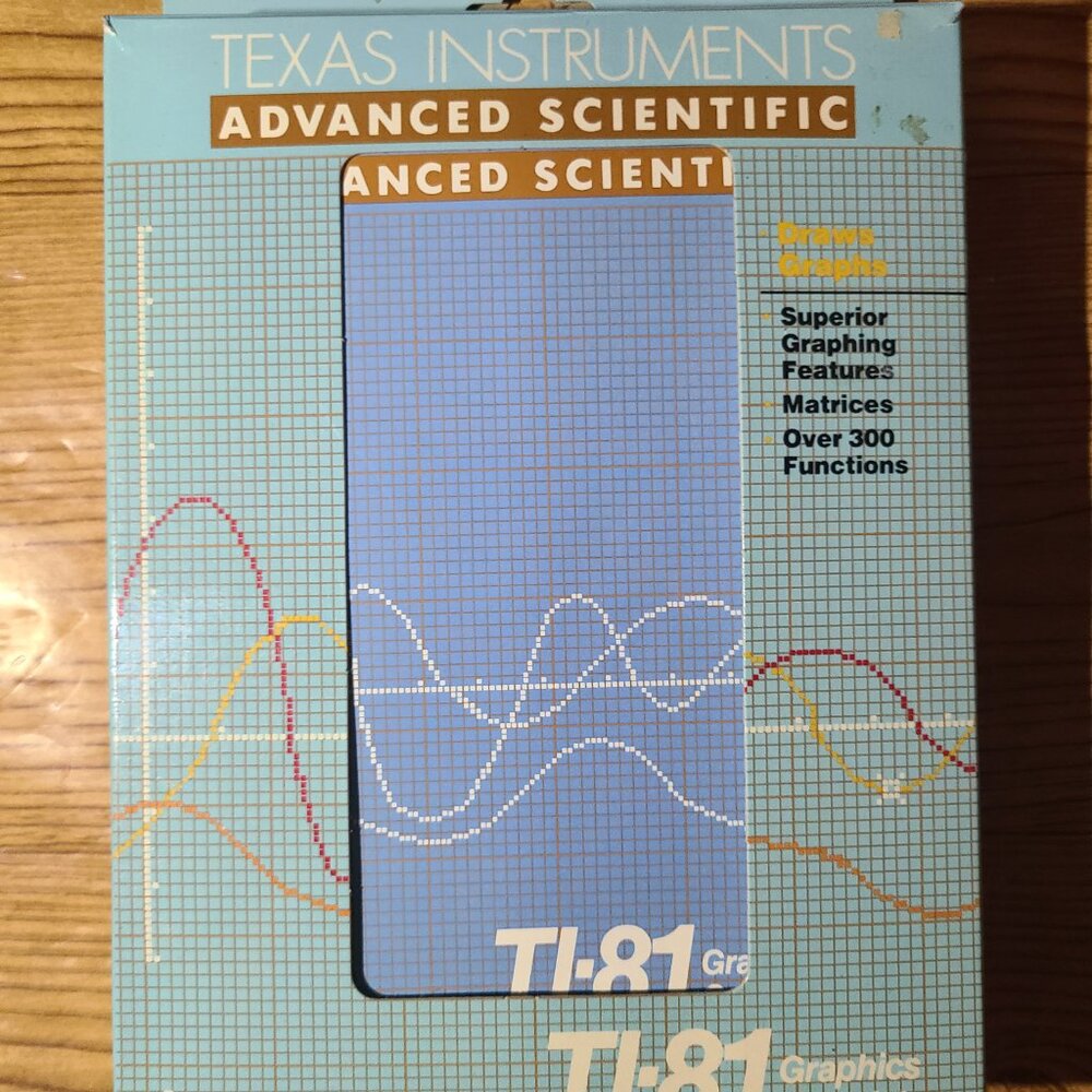 "Texas Instruments TI-81 Graphing Calculator (NEW)